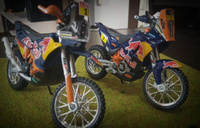 Мотоцикл игрушечный Bburago KTM 450 Dakar Rally 2019 #7, Вячеслав И.