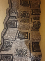Витебские ковры Ковровая дорожка Узор серо-коричневый, 1 x 3 м #6, Мукаддас Т.