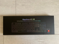 Keychron Игровая клавиатура беспроводная K5SE-E3 Hot-Swap, (Keychron Optical Low Profile Brown), Русская раскладка, серый #16, Кирилл П.