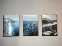 Постеры на стену "Ocean. Океан", постеры интерьерные 50х70 см, 3 шт. #8, Валерий З.