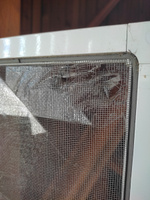 Москитная сетка 140х300 см серая, профессиональное стекловолокно Fiberglass Fireproof от летающих насекомых комаров мух, антимоскитное полотно на пластиковое окно, балконную дверь ПВХ, кровать коляску #51, Мария Б.