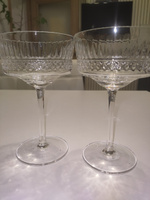 LAZYDAY Набор бокалов стаканы  для белого вина, для коктейлей "огранка", 260 мл, 2 шт #6, Сергей С.