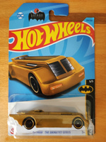 Машинка Hot Wheels ЗОЛОТОЙ Batman: The Animated Series Gold #157, Игорь М.