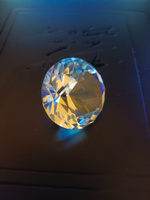 Прозрачный хрустальный кристалл алмаз 3 см бриллиантовой огранки #1, Анастасия С.