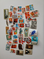 Набор почтовых марок СССР 50 штук чистые с 1970 по 1990 год #4, Елена К