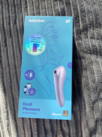 Satisfyer Dual Pleasure 2 в 1 вакуумно-волновой стимулятор клитора с вибрацией и возможностью управления через приложение Сатисфаер #7, Мария А.