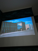 Экран для проектора Лама Блэк 160x120 см, формат 4:3, настенно-потолочный, ручной, цвет черно-белый, 80 дюймов #40, Влад Ф.