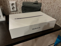 Apple MacBook Air 13 NEW Ноутбук 13", Apple M1 (8C CPU, 7C GPU), RAM 8 ГБ, SSD 256 ГБ, Apple M1, MacOS, темно-серый, Русская раскладка #38, Стефания П.