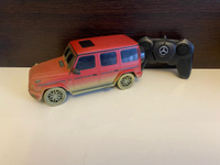 Радиоуправляемая машинка 1:24 Mercedes-Benz G63 Dirt Rally версия 2,4 GHz. Модель 20 см. Машина Гелик на пульте управления. Подарок для мальчика. #25, Наталия