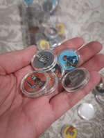 Капсулы для монет, фишек, жетонов (диаметр 21 мм, 100 шт) #7, Кристина С.