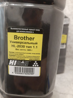 Тонер Hi-Black для Brother HL-2030, Тип 1.1, Черный, 600 г, канистра #7, Давид С.