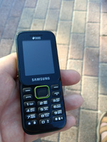 Телефон Samsung SM-B310E DUOS / Кнопочный мобильный телефон / Сотовый телефон классический аппарат для звонков черный #135, Роман И.