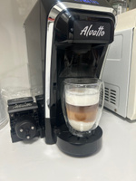 Универсальная кофемашина Alvatto Due 3-в-1 с адаптерами для капсул Nespresso, Dolce Gusto и молотого кофе / Black(Чёрный) #39, Елена К.