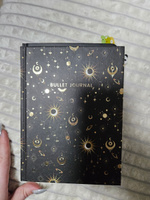 Блокнот в точку: Bullet Journal (эзотерический темный, 160 c., с наклейками) #6, Дарья Ч.
