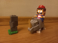 Конструктор LEGO Super Mario Дополнительный набор Носорог Рэмби, 106 деталей, 7+, 71420 #35, Татьяна П.