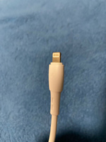 Vipfan Кабель для мобильных устройств USB 2.0 Type-A/Apple Lightning, 1 м, белый #3, Денис Р.