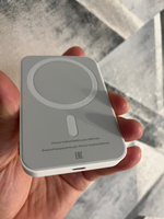 Внешний магнитный аккумулятор MagSafe Беспроводная зарядка для смартфона Powerbank Повербанк 5000 mAh GreatBuy #8, Андрей П.