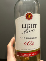 LIGHT LIVE Chardonnay (Alc.0.0%,0.75L) / Лайт Лив Шардоне / Вино безалкогольное полусладкое белое, Германия #5, Александра М.