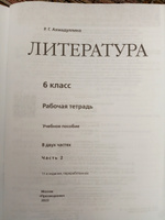 Литература. Рабочая тетрадь. 6 класс. Часть 2. ФГОС | Ахмадуллина Роза Габдулловна #1, Татьяна Л.