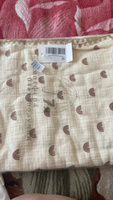 Плед - одеяло для новорожденного муслиновый 4-слойный Bambini Love #4, Залина Ц.