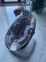 Кресло-качалка 4moms MamaRoo New Silver + Вкладыш для новорожденного #4, Екатерина Х.