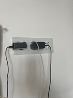Тройная розетка с 2-мя USB-портами Armacontrol / Зарядки / Розетка с заземлением #80, Ольга Ш.