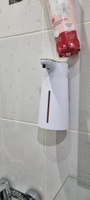 Диспенсер для жидкого мыла сенсорный, USB, белый / автоматический дозатор для моющего средства, геля или шампуня для ванной или кухни #1, Инесса С.