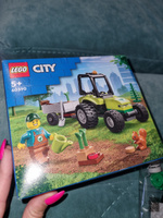 Конструктор LEGO City Трактор для работ в парке, 86 деталей, 5+, 60390 #17, Ангелина З.