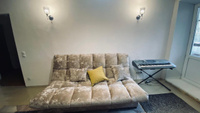 Прямой диван-кровать раскладной "Финка" мебель для гостиной #7, Елена Р.