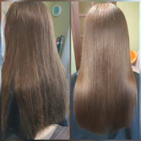 Кератин для волос профессиональный состав для кератинового выпрямления Nutrikeratin ULTRA, 900 мл #2, Вера С.