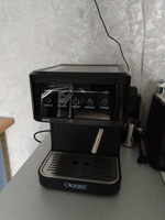 Кофеварка рожковая / Автоматическая кофемашина с сенсорным управлением / Давление: 20 Бар / Мощность: 1260 Вт / Встроенный капучинатор / Объём: 1,8 л #7, С М.