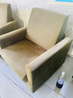 Кресло-кровать Стандарт + ФОКУС- мебельная фабрика 80х80х87 см оливковый #3, Ольга Б.
