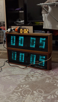 Настольные электронные часы led clock DS6628 оранжвы #2, Аркадий Ф.