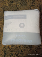 Одеяло полуторное, зимнее MEDSLEEP "Swan Princess" теплое 500 г/м2, в чехле из микробамбука с микроволокном "Лебяжий пух", 140x200 #71, Ольга М.