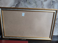 Рама багетная Картинная мануфактура 40x70, с акриловым стеклом и двп / для алмазной мозаики / для дома #76, Дмитрий К.
