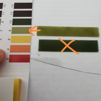 Индикаторная лакмусовая бумага pH 4,5-8, шаг 0.2-0,3; 80 тесто #2, Ёж