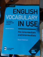 English vocabulary in Use pre-intermediate, intermediate with Answers (с ответами) + диск | Redman Stuart #3, Александра К.