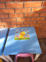 Стол детский письменный пластиковый игровой развивающий маленький для детей, малышей, парта #1, Марина
