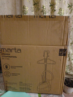 Отпариватель для одежды MARTA MT-1160 вертикальный 2700Вт, 1,5 л, бордовый гранат #4, Миля ..