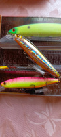 Воблер Bassday MOGUL MINNOW 88SP DART Цвет SB-304 Silver Black OB вес 10.5 g #хищникпассивный #12, Владимир М.