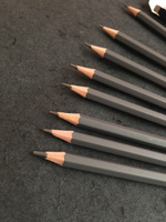 Набор чернографитных карандашей в картонной упаковке, 8 штук #7, Миа Ш.
