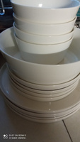 Набор посуды столовой Sola 13 предметов 4 персоны столовый сервиз обеденный фарфор Коралл #3, Анастасия В.