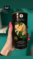 Shunga Интимное массажное масло Afrodisiac Warming Oil "Экзотический зеленый чай" 100 мл #2, Евгения П.