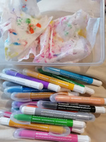 Мелки для рисования гелевые для детей ультрамягкие 24 цвета #49, Екатерина S.