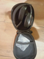 WALFORT Наушники беспроводные с микрофоном, Bluetooth, 3.5 мм, USB Type-C, черный #7, Милена Л.