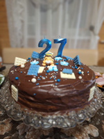 Украшения для торта шоколад и драже, топпер для торта съедобный #44, Евгения С.