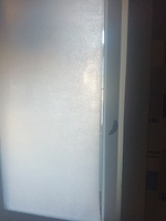 Рулонные шторы ЭКОНОМ для балкона ширина 47 см х 150 см цвет белый текстура цветок жасмин #108, Евгений Я.