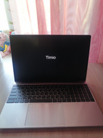 Timio F152G Gray Ноутбук 15.6", Intel Celeron N5095, RAM 8 ГБ, SSD 256 ГБ, Intel UHD Graphics 750, Windows Pro, светло-серый, Русская раскладка #37, Рания И.