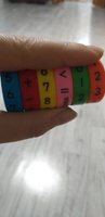 Головоломка для детей Магнитная Арифметика учимся считать / Развивающая игрушка iq, для малышей, для подростков, пятнашки, счёты в дорогу #116, Инна К.