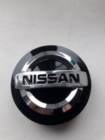 Колпаки заглушки на литые диски для Nissan / Диаметр 60 / 56 мм / Колпачок ступицы Ниссан / Комплект 4 шт. #66, Олег З.